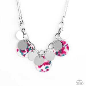 𝅺CONFETTI Confection Pink Necklace